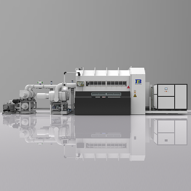 Free Span Induction Heating Metallizer Machine