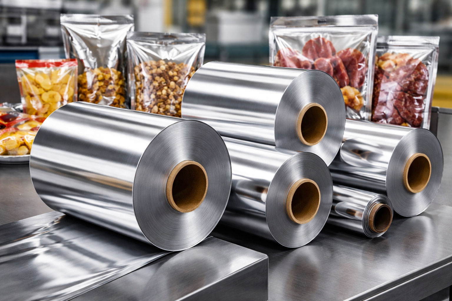 Flexible Packaging Film Metallizing